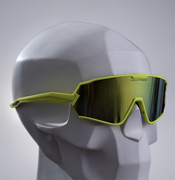 Горнолыжные универсальные очки Mountride MR-SG01 neon yellow - фото 6134