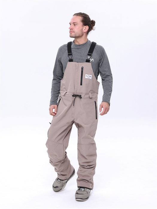 Полукомбинезон горнолыжный/сноубордичечкий  "Mountride" бежевый ПКБВ