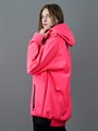 Сноубордическая куртка-худи "Маунтрайд" 365 неоново-розовая 1687