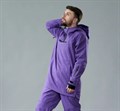 Анорак сноубордический (горнолыжный) "Маунтрайд" фиолетовый АН-MR-УН-ФЛ