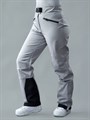 Брюки горнолыжные (сноубордические) "Маунтрайд",  светло-серые БРЖ1СС