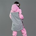 Анорак  сноубордический (горнолыжный) "Маунтрайд" розово-серый АН-MR-УН-РЗС
