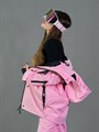 Куртка горнолыжная/сноубордическая "Маунтрайд" розовая КГС/РВ