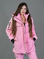 Куртка горнолыжная/сноубордическая "Маунтрайд" розовая КГС/РВ