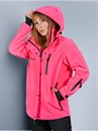 Куртка горнолыжная/сноубордическая "Маунтрайд" неоново-розовая КГС/НК