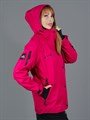 Куртка горнолыжная/сноубордическая "Маунтрайд" фуксия КГФС