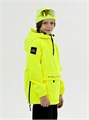 Анорак детский  горнолыжный/сноубордический Mountride FR неоново желтый FRv25NY