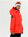 Анорак детский  горнолыжный/сноубордический Mountride FR ярко алый FRv25BS