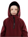 Анорак детский  горнолыжный/сноубордический Mountride FR  бордовый FRv25BV