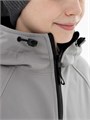 Анорак детский  горнолыжный/сноубордический Mountride FR светло-серый FRv25NYSS