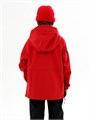 Анорак детский  горнолыжный/сноубордический Mountride FR красный FRv25RD