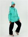 Анорак детский  горнолыжный/сноубордический Mountride FR ментол FRv25MT