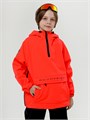 Анорак детский  горнолыжный/сноубордический Mountride FR ярко алый FRv25BS