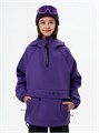 Анорак детский  горнолыжный/сноубордический Mountride FR фиолетовый FRv25VT