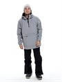 Анорак сноубордический (горнолыжный) "Mountride" FR  СВЕТЛО-СЕРЫЙ FRv25SS