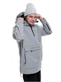 Анорак сноубордический (горнолыжный) "Mountride" FR  СВЕТЛО-СЕРЫЙ FRv25SS