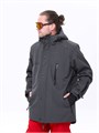 Куртка горнолыжная/сноубордическая "Маунтрайд"  графит-меланж КТКГФ Куртка горнолыжная/сноубордическая "Маунтрайд"  графит-меланж КТКГФ