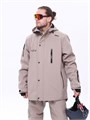 Куртка горнолыжная/сноубордическая "Маунтрайд"  бежевая КГБЖ Куртка горнолыжная/сноубордическая "Маунтрайд"  бежевая КГБЖ