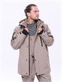Куртка горнолыжная/сноубордическая "Маунтрайд"  бежевая КГБЖ Куртка горнолыжная/сноубордическая "Маунтрайд"  бежевая КГБЖ